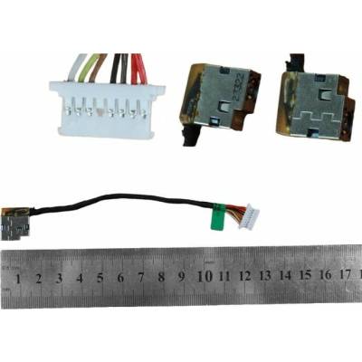 Emeru Napájací konektor DC HP 15-AC 15-AC000 14-AC 14-AC000 799736-F57 With Cable 8 Pin