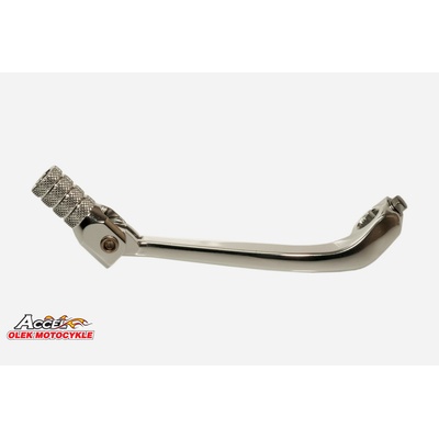 ACCEL páka řazení SUZUKI RMZ 250 07-25 hliníková barva stříbrná