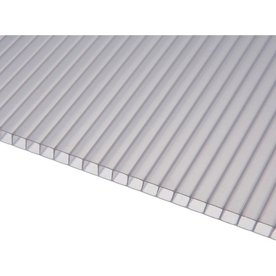 Exolon 2/6 komôrkový polykarbonát 6 mm 1UV 2100 x 6000 mm opál mliečna biela 1 ks
