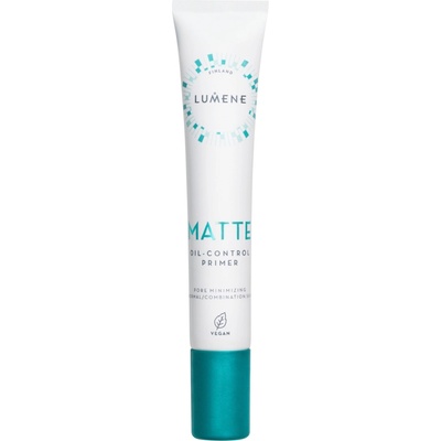Lumene Vegan Matte Oil-Control Primer База за лице 20ml