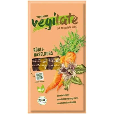 Vegilate Bio Lískooříšková pochoutka s mrkví 85 g