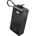 SBS Преносима батерия Powerbank SBS 10000 mAh 20W с вграден USB-C кабел и (TTBB10000LCDTCPD20K)