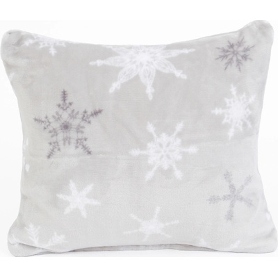 MKLuzkoviny.cz mikroplyš Exclusive Frozen šedá 40 x 40 cm – Sleviste.cz