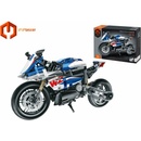 iM.Master Stavebnice motorka modrá 32,4x17x11 cm