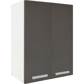 Matis Кухненски шкаф горен с две врати in v60 сив