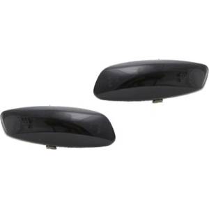 Carmart Диодни мигачи за калник за Peugeot 308, 3008, 5008 / Citroen C3, C4, C5, DS3, DS4 - опушени с бягащ мигач