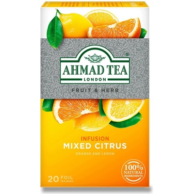 Ahmad Tea ovocný čaj mix citrusů 20 x 2 g