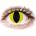 Gelflex CRAZY LENS - Cat Eye Yellow - дневни без диоптър (2 лещи)