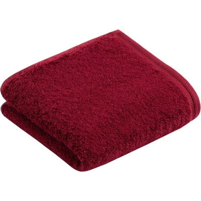 Vossen ručník Vegan Life 40 40 x 60 cm rubínová