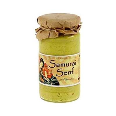 Kornmayer hořčice Samurai s Wasabi a bylinkami 210ml