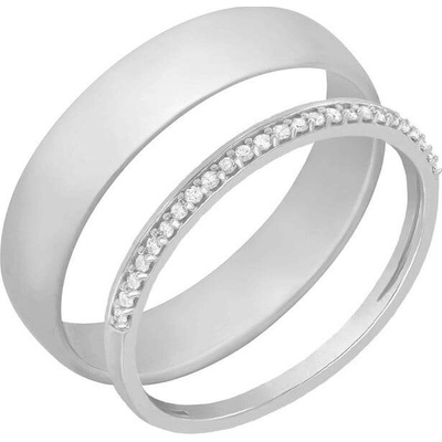 Eppi Eternity prsten s lab grown diamanty a pánský komfortní Topsey RW44135