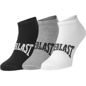 Everlast Комплект от три - чорапи Everlast до глезена многоцветни Everlast | Cheren Byal Siv Mnogotsveten | МЪЖЕ | M