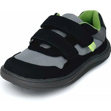 Bugga chlapčenské celoročné barefoot tenisky SAFI Black