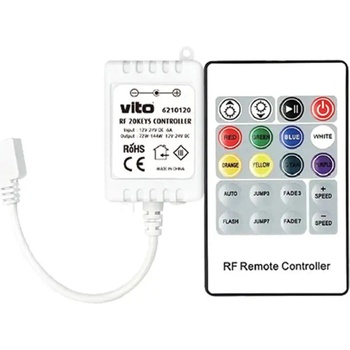 VITO Ir КОНТРОЛЕР rgg 12v(72w)-24v(144w) vito (6970233838180)