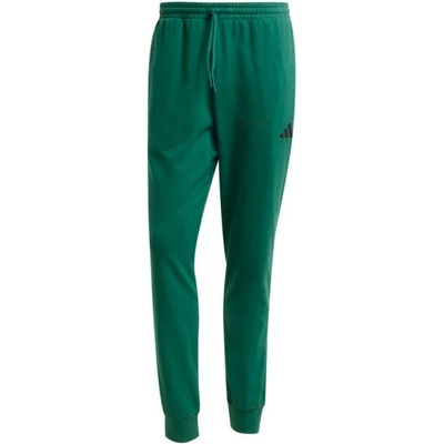 adidas Essentials Feel Cozy tepláky pánské zelené JE3858
