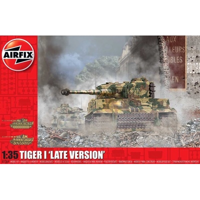 Airfix Plastikový model tanku A1364 Tiger I Late Version 1:35