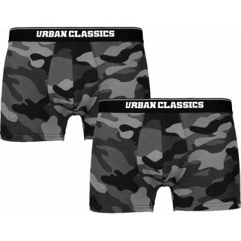 Urban classics мъжки боксерки (комплект от 2 бр) URBAN CLASSICS - Camo - TB2047 - тъмен камуфлаж