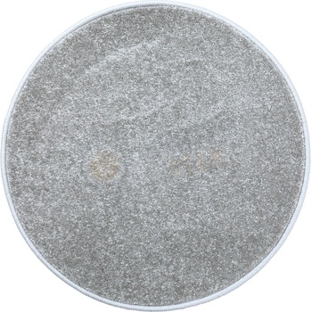 Полша Кръгъл килим - диаметър 70 см - сиво