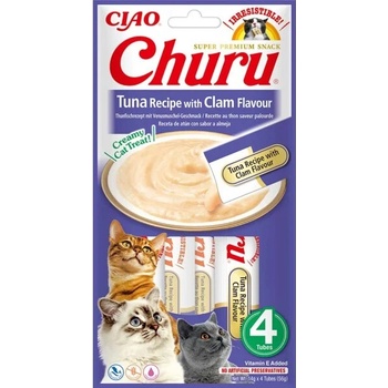 INABA Churu Tuna with clam flavour 4 x 14 g