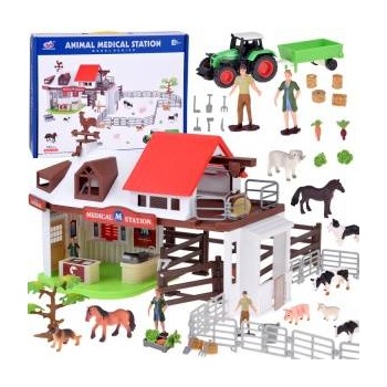 Jokomisiada ANIMALS FARM SERIES Large set VET in the countryside 102 pieces ZA5350