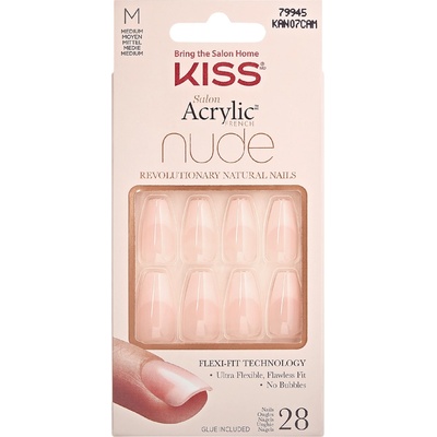 Kiss Salon Acrylic French Nude 79945 28 ks – Zboží Dáma