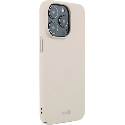 Holdit Гръб Holdit Slim Case за iphone 15 Pro - Light Beige (7330985159565)
