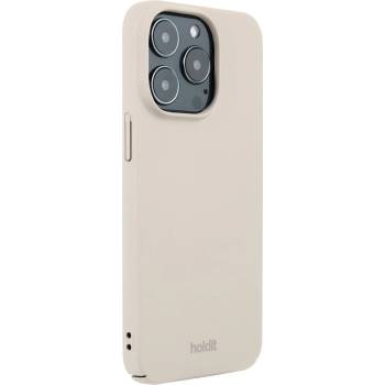 Holdit Гръб Holdit Slim Case за iphone 15 Pro - Light Beige (7330985159565)