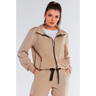 InfiniteYou Woman's Sweatshirt M246 hnedá