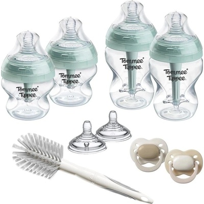 Tommee Tippee Advanced anti colic novorozenecký starter kit samosterilizačních lahviček 150 ml a 260 ml