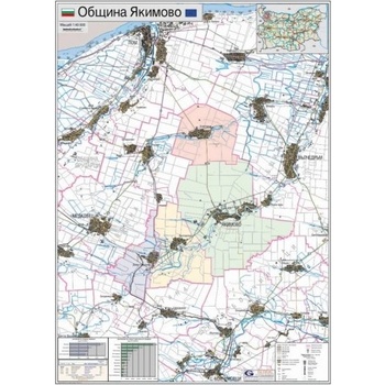 Mapmedia Карта на община Якимово