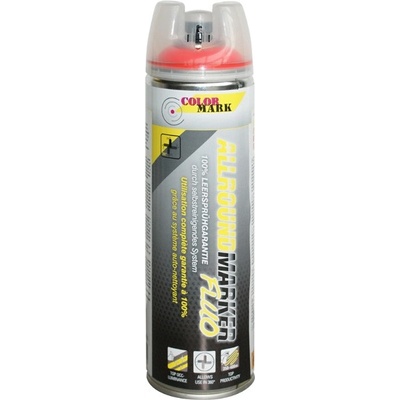 COLOR MARK CMSPOTMARKER Allround 360° - značkovací sprej na značenie - fluo žltá - 500 ml