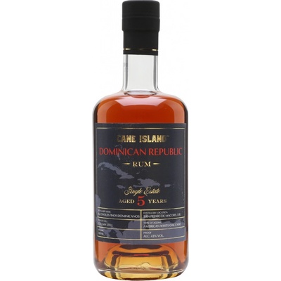 Cane Island Dominican Republic 5y 43% 0,7 l (holá láhev)