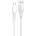 DeTech Кабел за данни DeTech DE-44M3, Micro USB, 3.0m, White - 40270 (DE-40270)