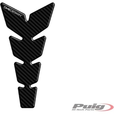Tankpad PUIG LEATHER 9304C karbonový vzhled