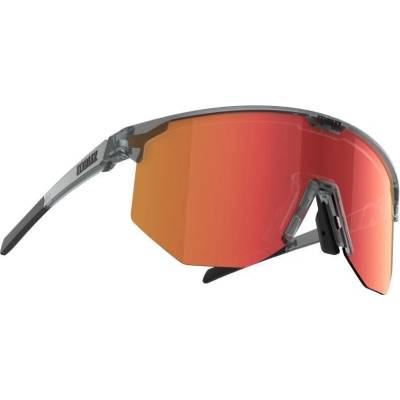 Bliz Hero 52310-84 Transparent Dark Grey/Brown w Red Multi Спортни очила (52310-84)