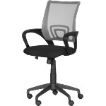 Carmen Работен офис стол Carmen 7050 - сив - черен (B3520517_3)