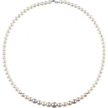 Bliss Дамско перлено колие с бяло злато Bliss 20092914 (20092914)