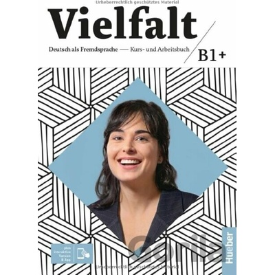 Vielfalt B1+ Kurs- und Arbeitsbuch plus interaktive Version - učebnica a pracovný zošit s kódom kópia