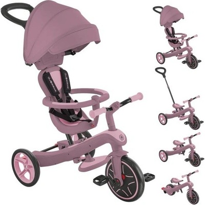 Globber Explorer Trike 4in1 Ecologic Berry