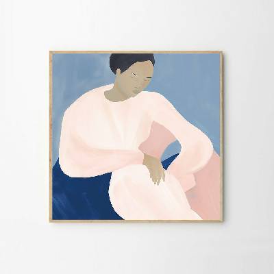 Moikka Plagát Pleased by By Garmi 70x70