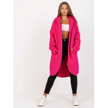 Dlouhá mikina s kapucí -RV-BL-4858-1.99P-FUCHSIA