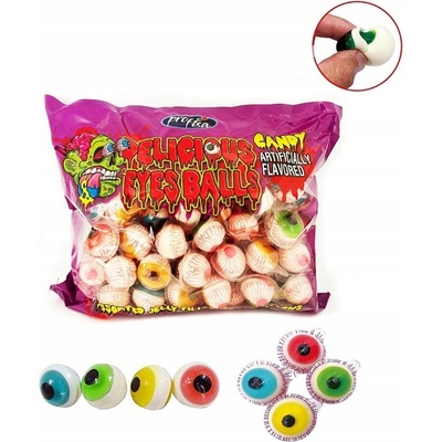 Delicious Eyes Balls Želé Bonbony oči 100 x 10 g