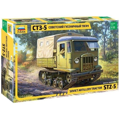 Zvezda STZ 5 Soviet artillery tractor 3663 1:35
