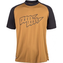 Fresh Trash Mens Horizon Short Sleeve tee golden/black