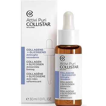 Collistar Attivi Puri Collagen + Glycogen Antiwrinkle Firming Face Serum серум за лице, намаляващ признаците на стареене с колаген унисекс 30 мл