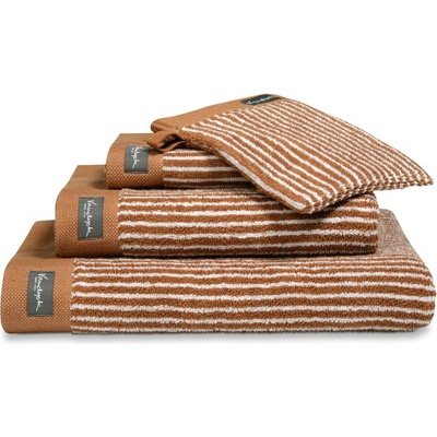 Vandyck uterák Home Petit Ligne Cognac - 70x140 cm