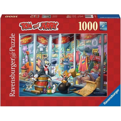 RAVENSBURGER Tom & Jerry: Síň slávy 1000 dílků