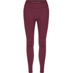 Icebreaker Дамско мериносово термобельо Icebreaker Women's Merino 200 Zoneknit Leggings Merino base layer - Dark Berry - размер XS (115-2825-0211)