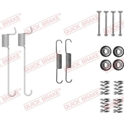 Sada prislusenstvi, parkovaci brzdove celisti QUICK BRAKE 105-0848