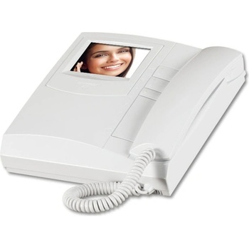 Farfisa Видеомонитор Farfisa EX3100C, 4.0" (10.16 cm) цветен LCD дисплей, предназначен за работа с видеодомофонни системи Farfisa, интерком, бял (EX3100C)